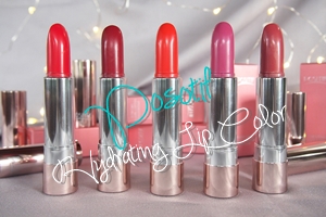 [Cosme*Review] Swatch สี POSITIF HYDRATING LIP COLOR ทั้งหมด 10 สี