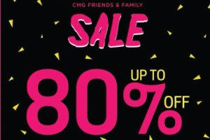 YOU ARE INVITED!!! CMG Friends & Family Sale 2017