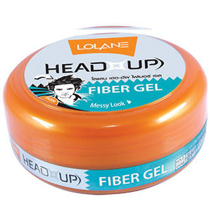Lolane head up fiber gel