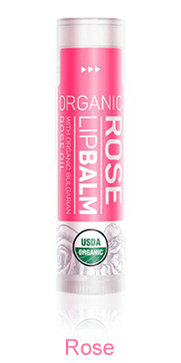 Organic Lip Balm - Rose