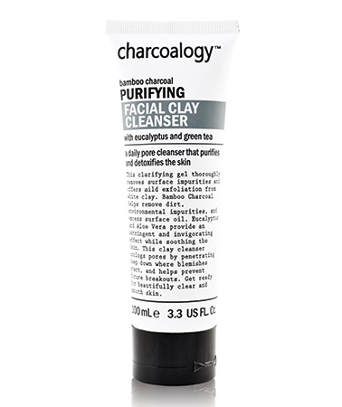 Charcoalogy Bamboo Charcoal Purifying Facial Clay Cleanser