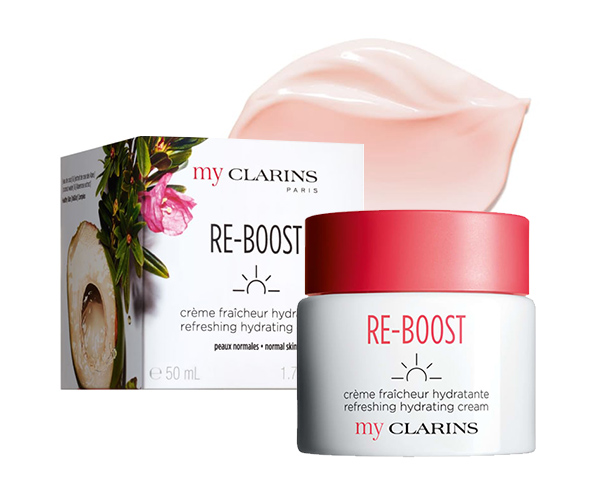 my CLARINS RE-BOOST Refreshing Hydrating Cream