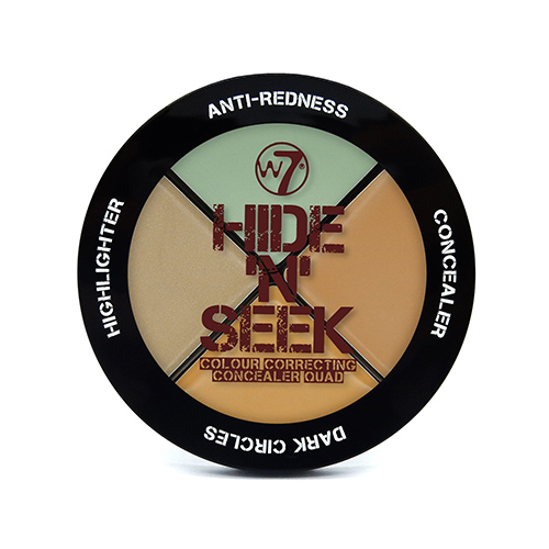 Hide 'N' Seek - Anti-Redness Green Concealer Quad