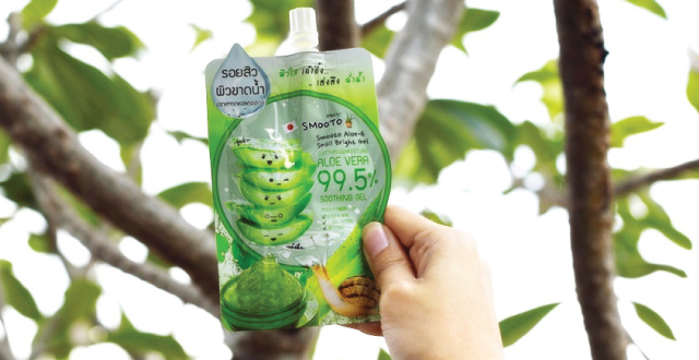 [Cosme* Review] Smooto Aloe-E Snail Bright Gel เจลสารพัดประโยชน์