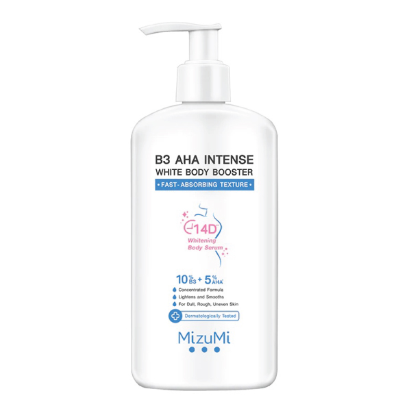 รีวิว MizuMi B3 AHA Intense White Body Booster รีวิวจากผู้ใช้จริง By