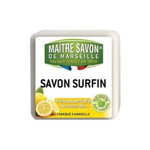 Maitre Savon De Marseille Savon Surfin Huile Essentielle De Citron Bio Organic Lemon Essential Oil