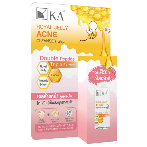 รีวิว KA Royal Jelly Acne Cleanser Gel รีวิวจากผู้ใช้จริง By