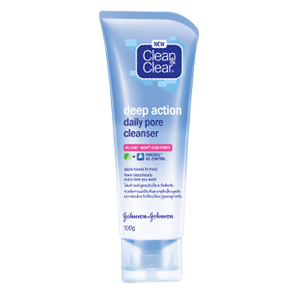 deep action daily pore cleanser