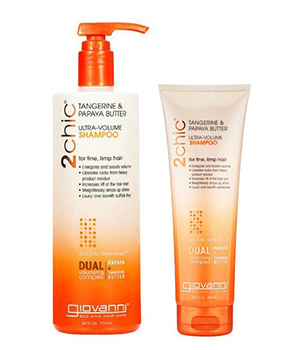 Giovanni 2Chic Tangerine & Papaya Butter Ultra-Volume Shampoo