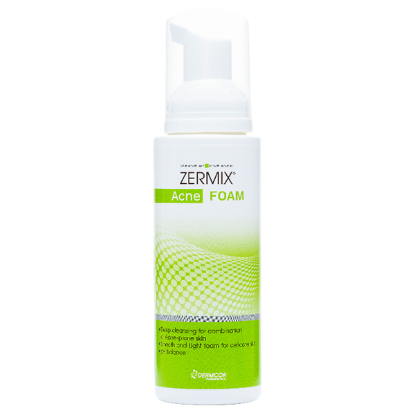 ZERMIX ACNE FOAM วิปโฟมล้างหน้า รักษาสิวอักเสบ