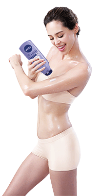 NIVEA Body Lotion In-Shower Smooth Milk skin conditioner 