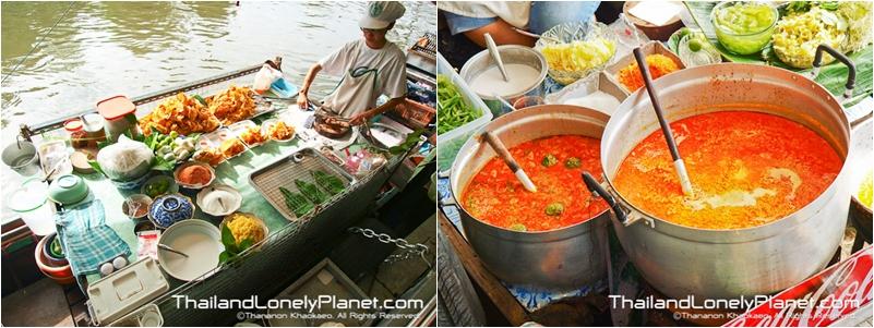 Ta Ling Chan floating market Ta Ling Chan floating market