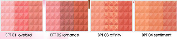 IN2IT Waterproof triple blush