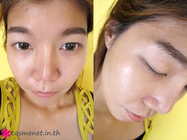 after apply ettusais amino caviar cream