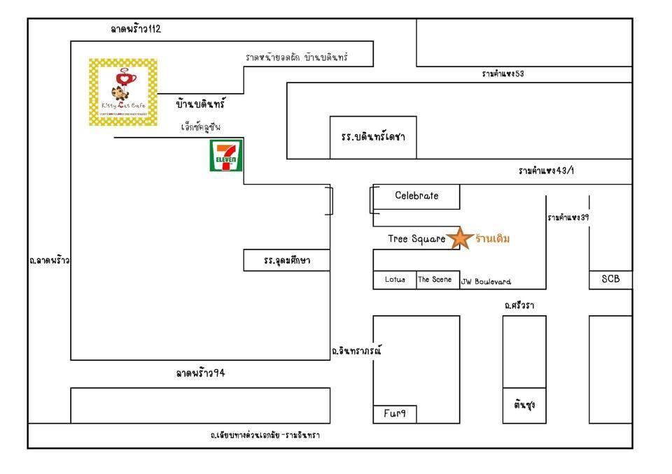 KittyCatCafe map