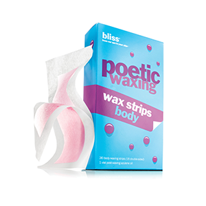 bliss poetic waxing wax strips body 