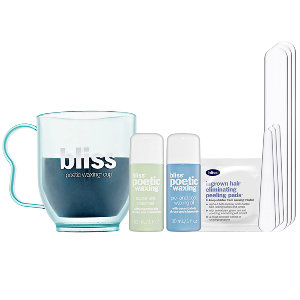 bilss poetic waxing at home hair removal kit