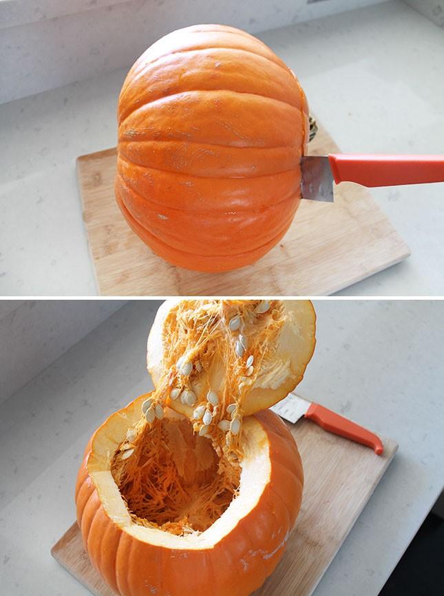Halloween Pumpkin Pie Step 1