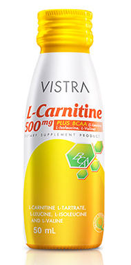 Vistra L-Carnitine 500mg Plus BCAA
