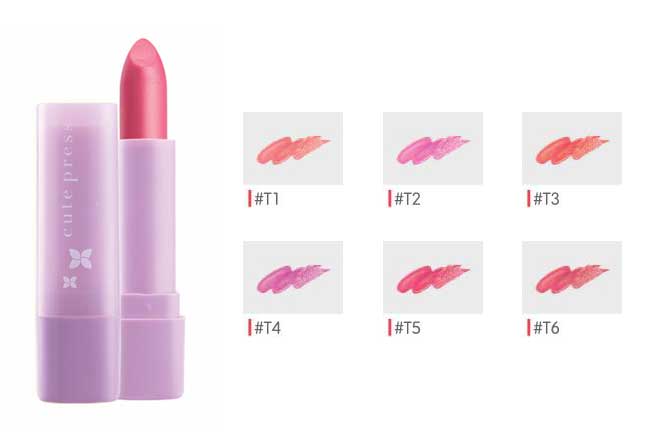 ลิปสติก Cute Press Color Fantasy Translucent Lipstick ลิปสติก Cute Press Color Fantasy Translucent Lipstick