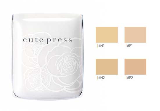 แป้งผสมรองพื้น Cute Press Evory Radiance Foundation Powder SPF 35 PA  