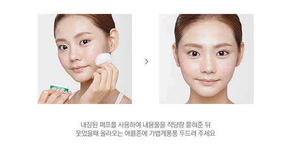 บลัชออน THEFACESHOP Lovely Meex Pastel Cushion Blusher (Troll)