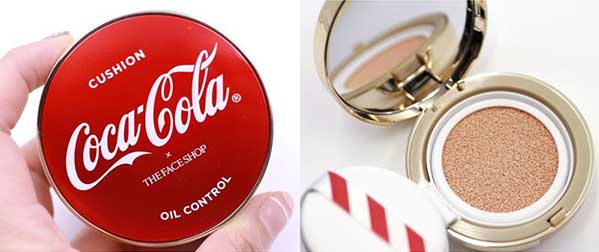 คูชชั่นฟาวเดชั่น THEFACESHOP TFS Oil Control Water Cushion Cola คูชชั่นฟาวเดชั่น THEFACESHOP TFS Oil Control Water Cushion Cola