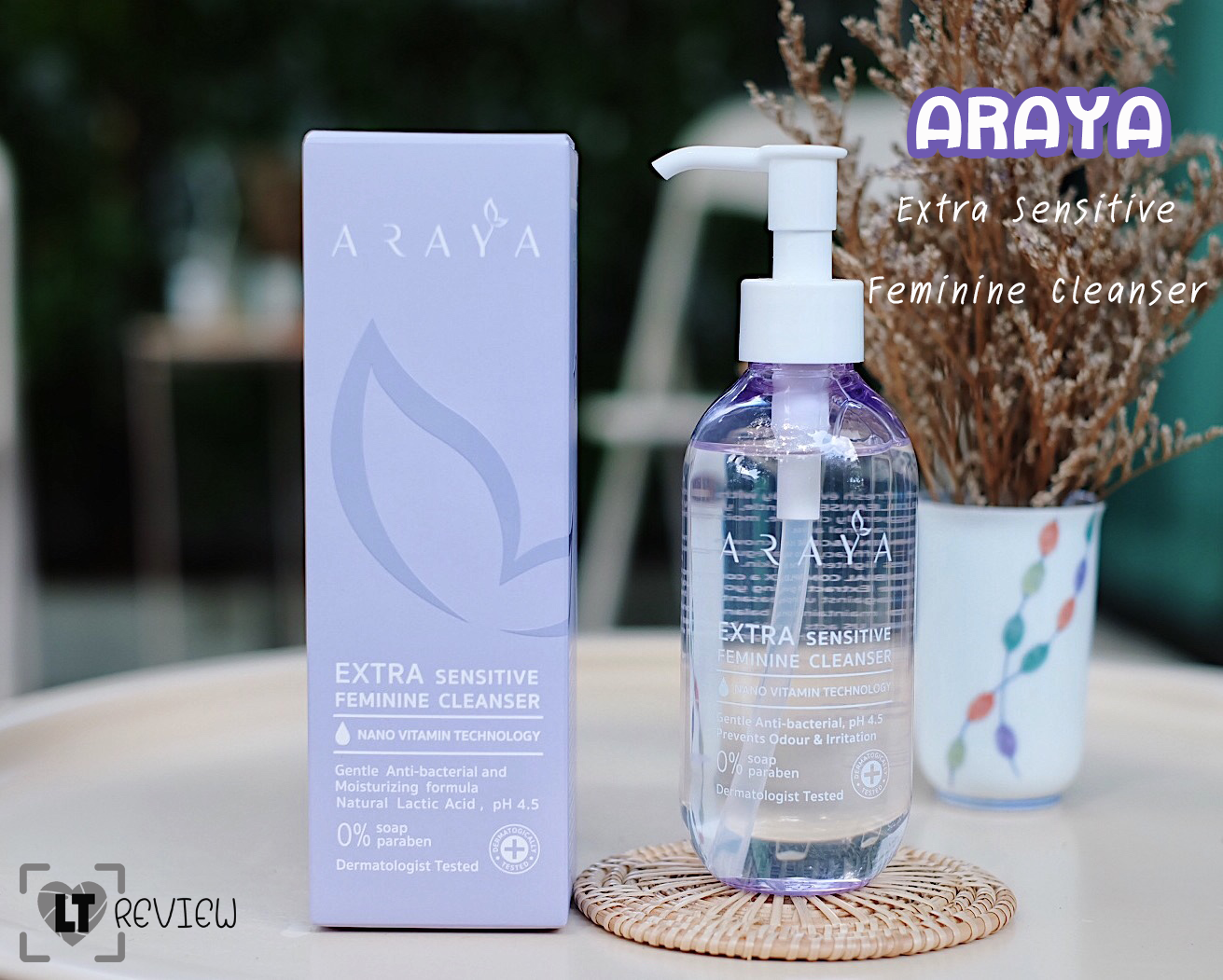 รีวิว ตัวช่วยดูแลจุดซ่อนเร้นฉบับสาวผิวแพ้ง่าย (Araya Extra Sensitive  Feminine Cleanser) | Hình 1